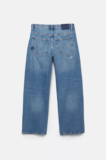 BAGGY PATCHWORK JEANS