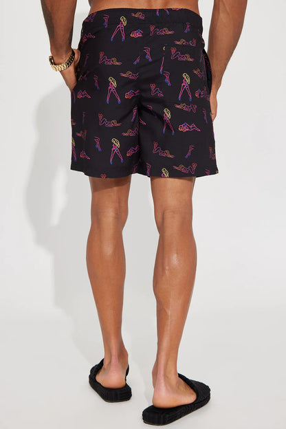 NEON GIRLS PRINT SWIM SHORT