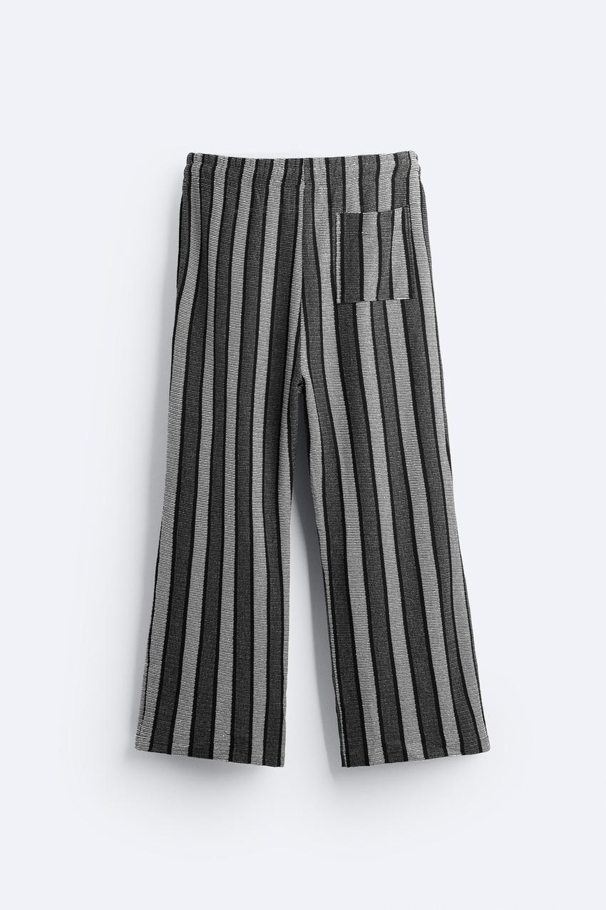 STRIPED JACQUARD TROUSERS X CASA JOSEPHINE