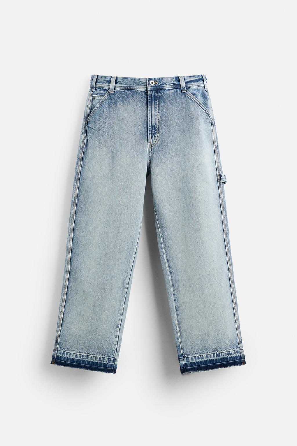 RELAXED FIT STRAIGHT-LEG CARPENTER JEANS