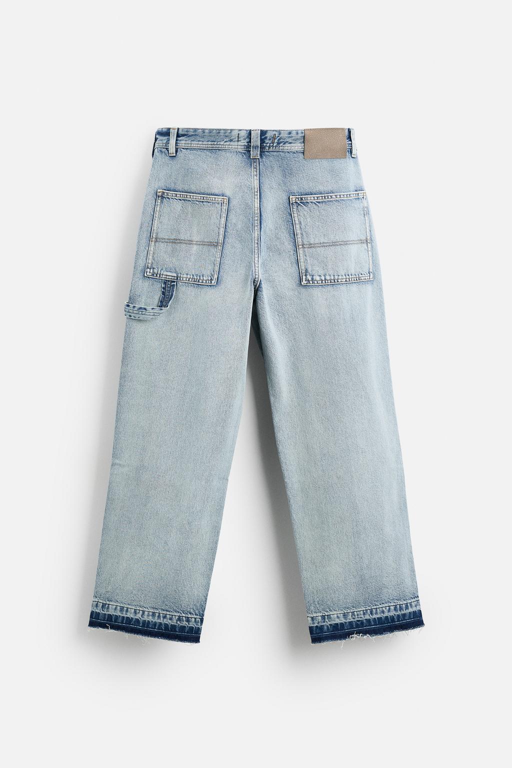 RELAXED FIT STRAIGHT-LEG CARPENTER JEANS