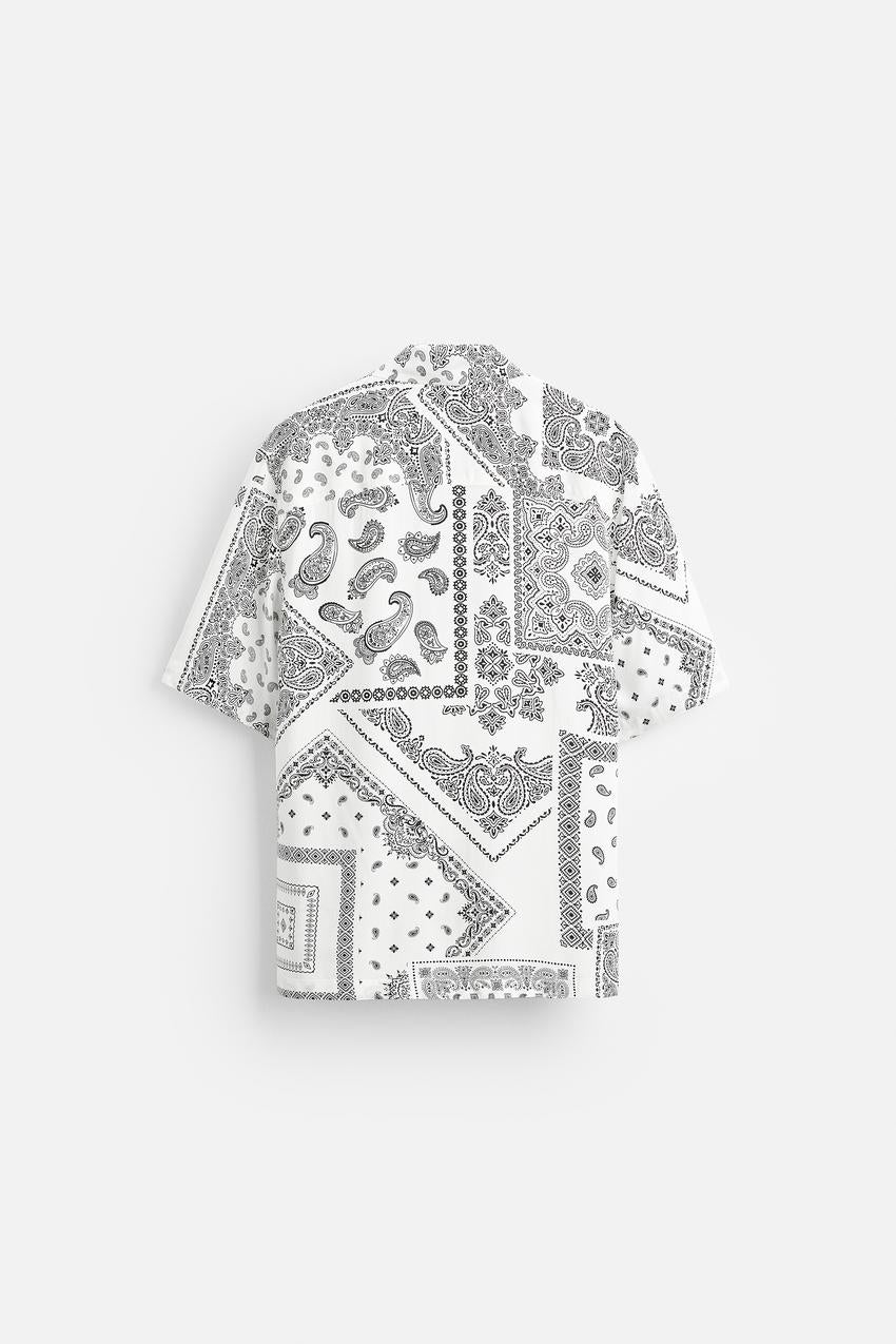 GEOMETRIC PRINT SHIRT