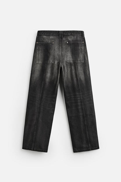 BAGGY STITCHED JEANS