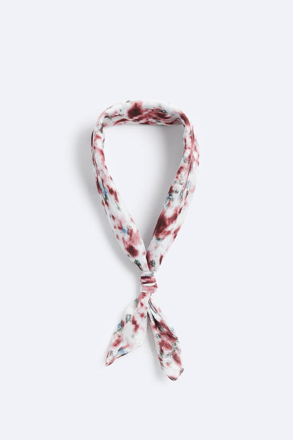 TIE-DYE PRINT BANDANA