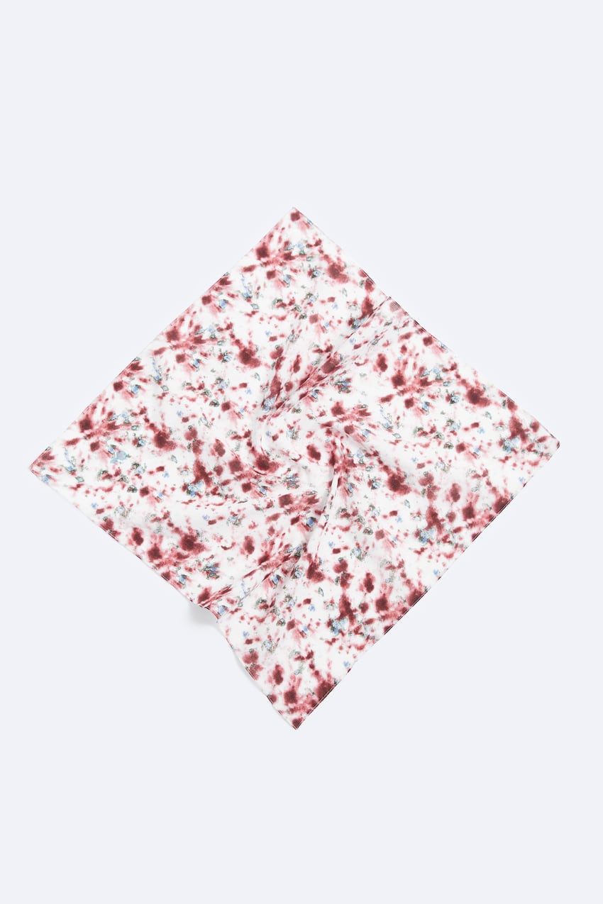 TIE-DYE PRINT BANDANA