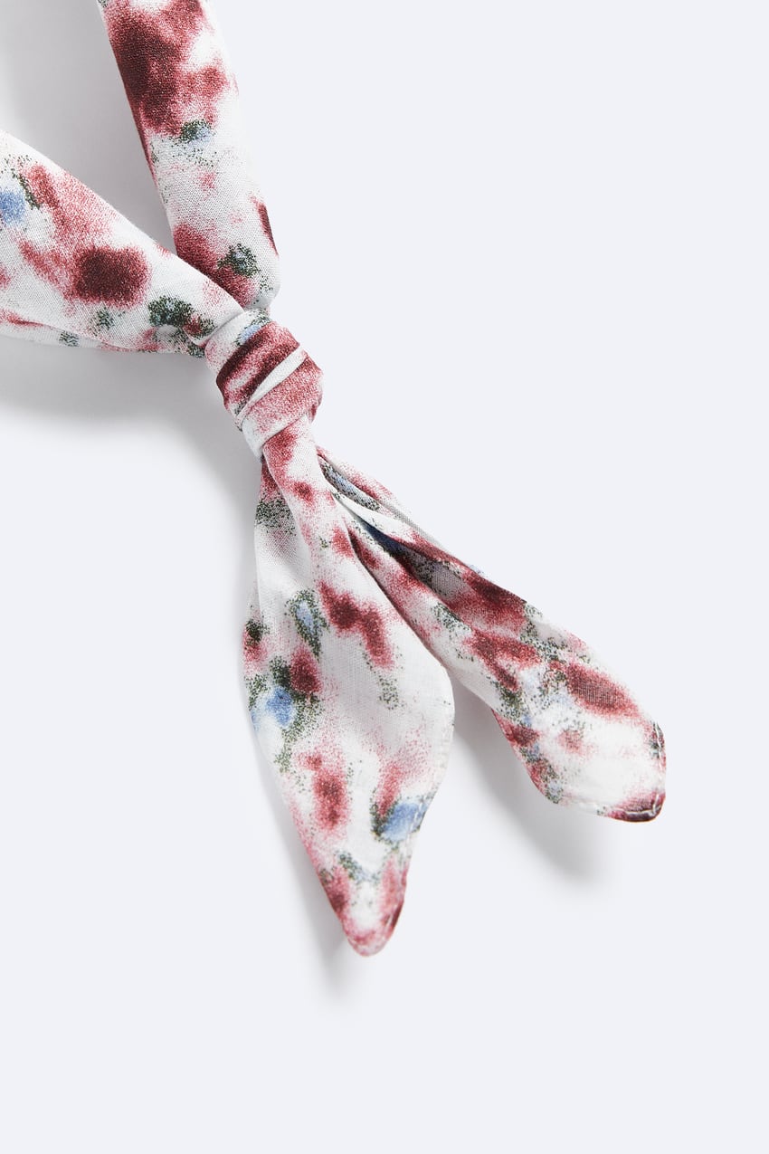 TIE-DYE PRINT BANDANA
