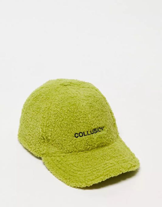 UNISEX BORG LOGO CAP IN GREEN