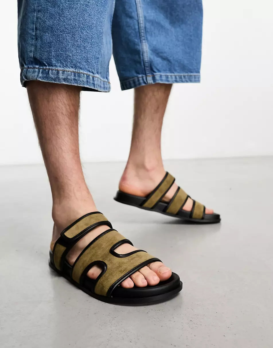 SANDALS IN KHAKI