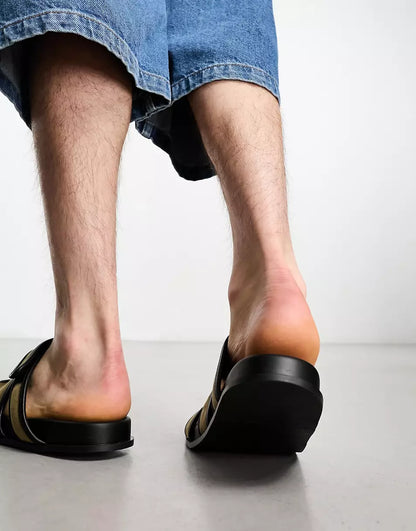 SANDALS IN KHAKI