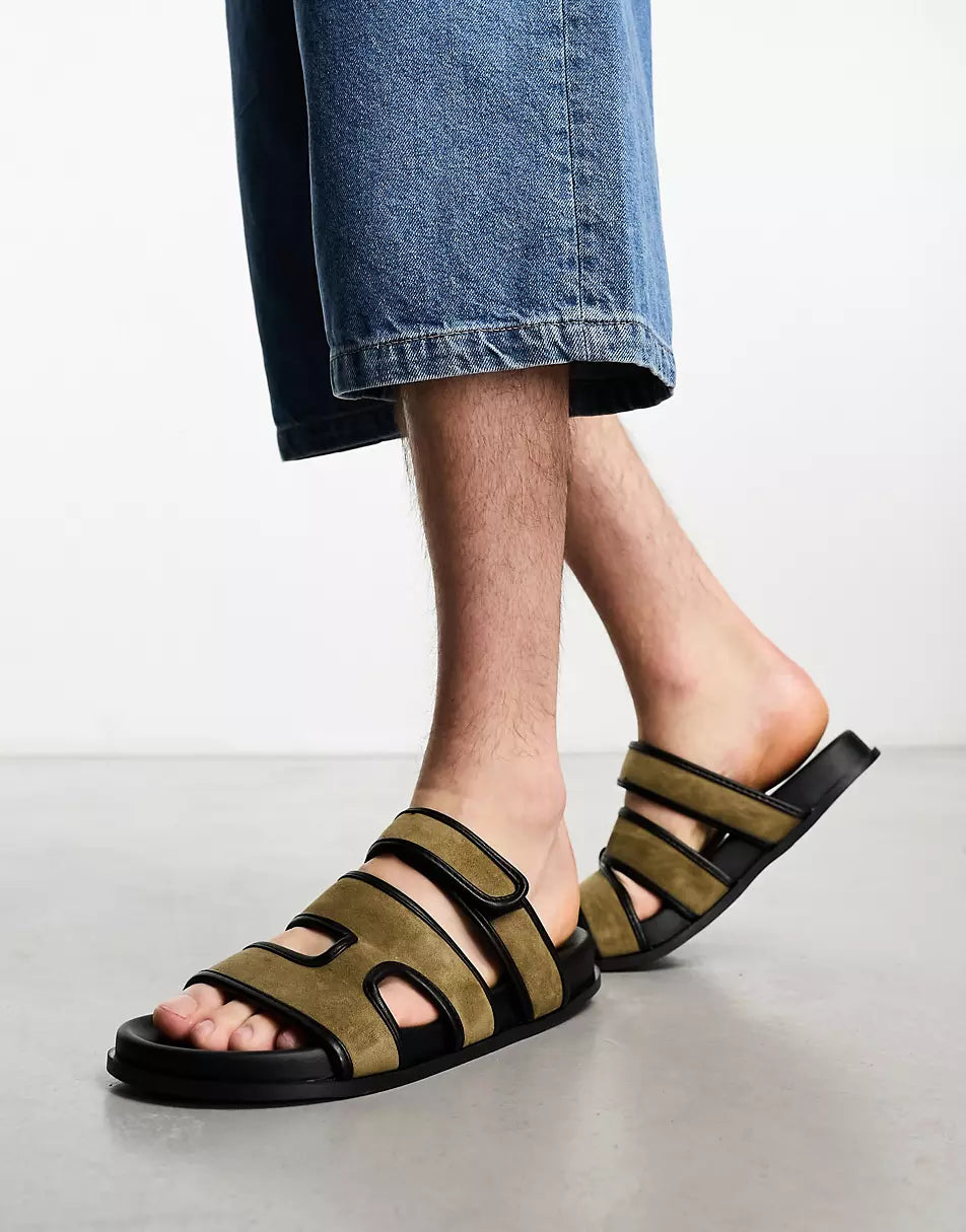 SANDALS IN KHAKI