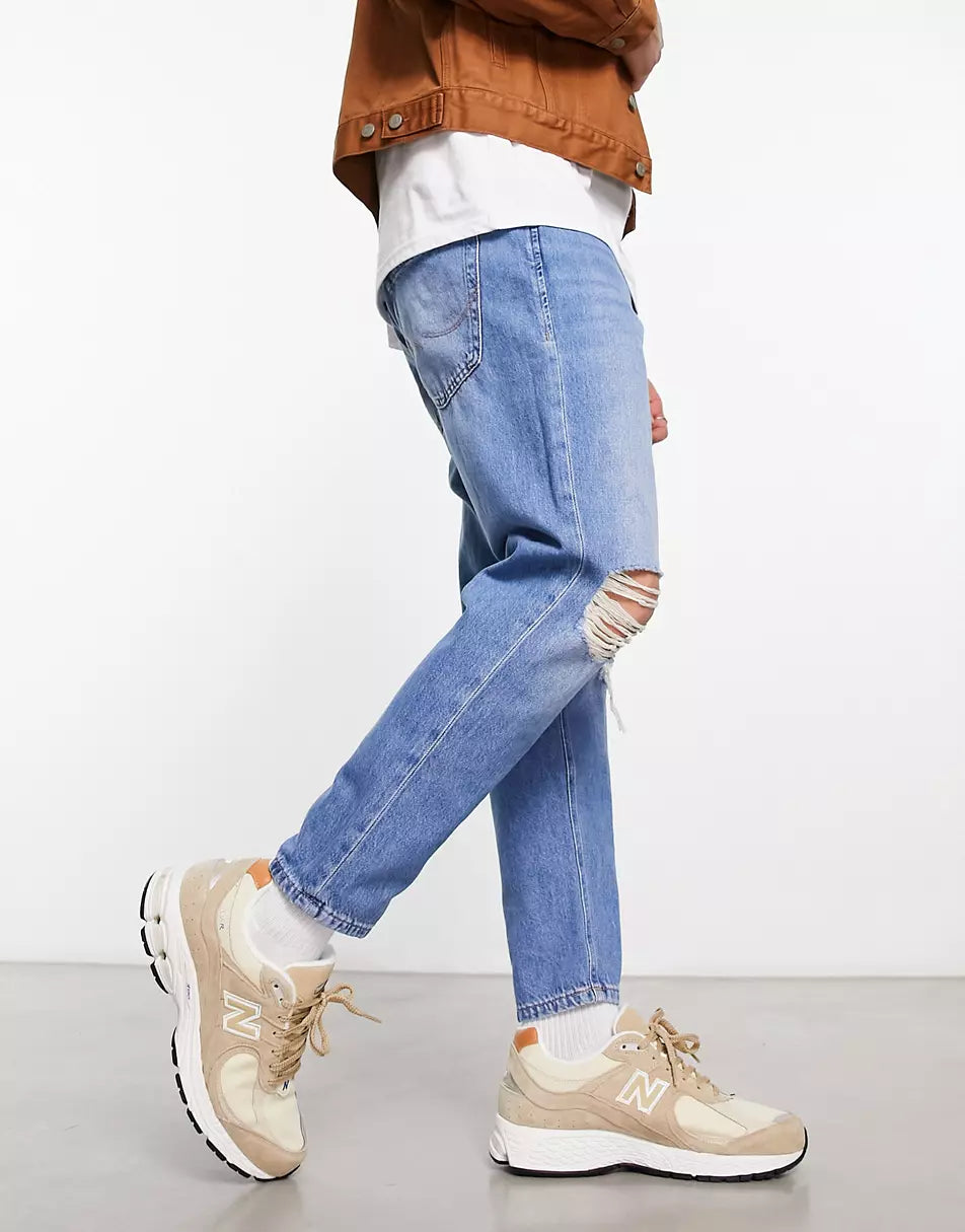 INTELLIGENCE FRANK TAPERED CROPPED JEAN