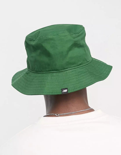 LINEAR LOGO BUCKET HAT IN GREEN