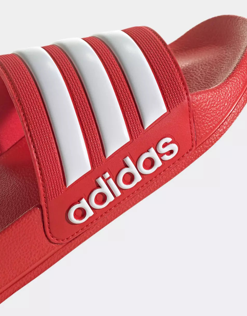 SPORTSWEAR ADILETTE "AQUA" SLIDERS IN RED