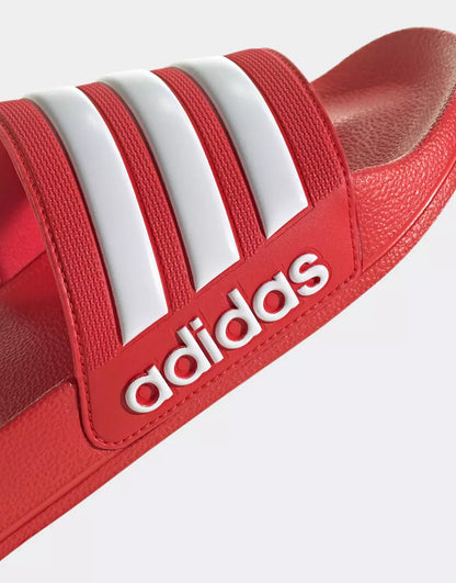 SPORTSWEAR ADILETTE "AQUA" SLIDERS IN RED