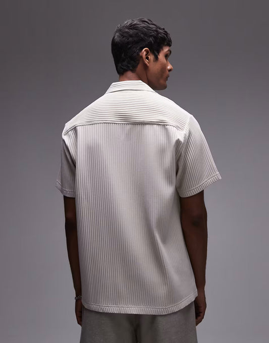 PLISSE SHIRT