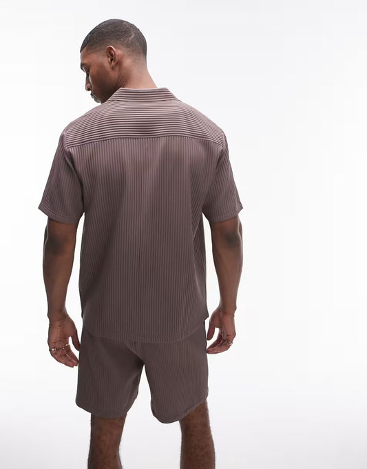 PLISSE SHIRT