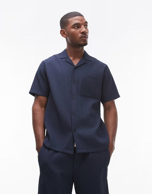 PLISSE SHIRT