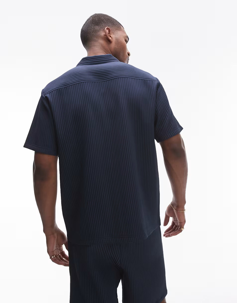 PLISSE SHIRT