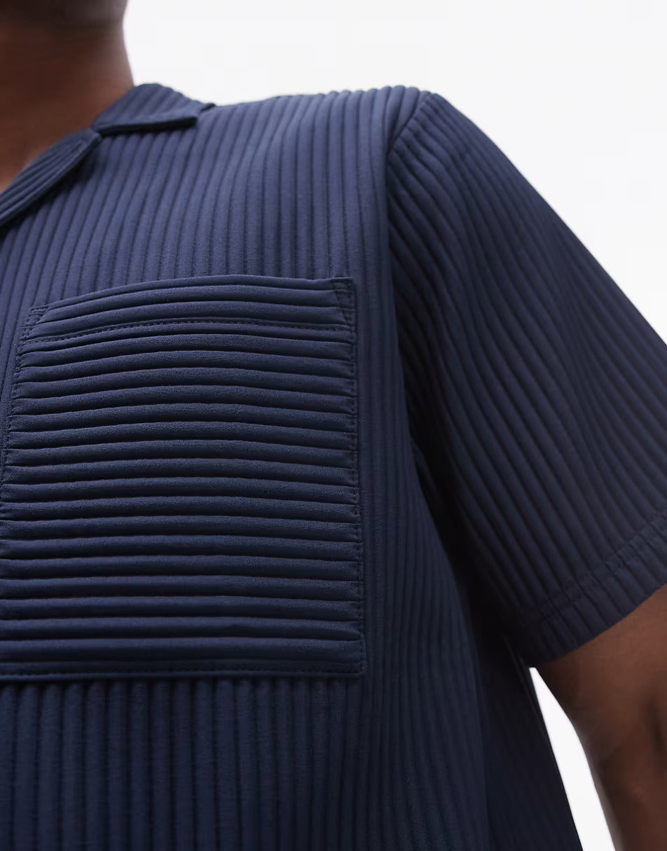 PLISSE SHIRT