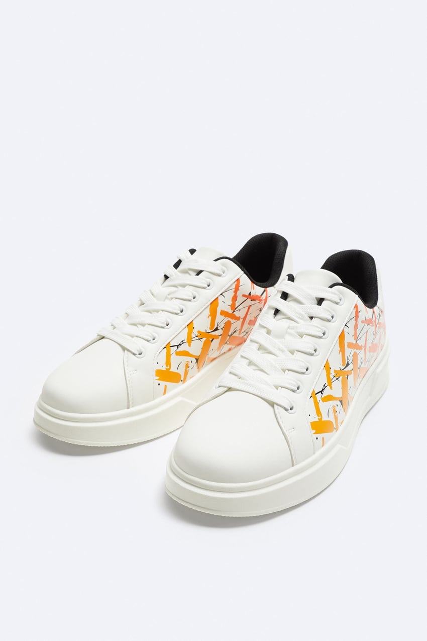 CHUNKY PRINTED SPORTS SNEAKERS