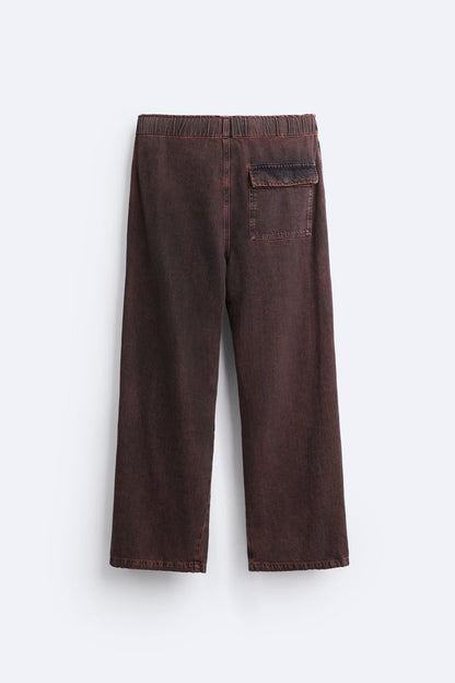 FADED PARACHUTE TROUSERS