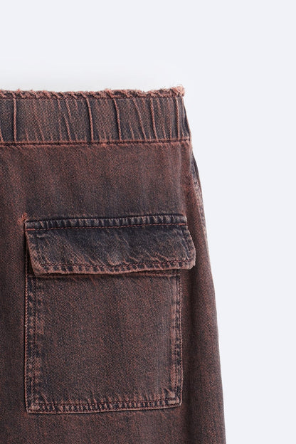 FADED PARACHUTE TROUSERS