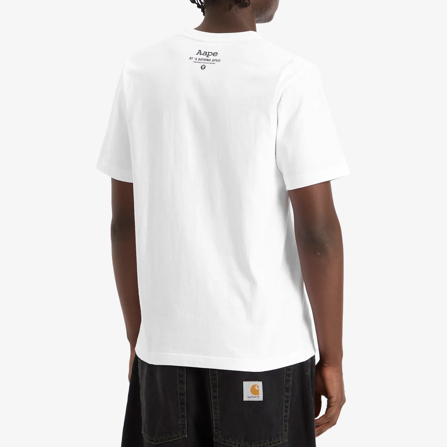 MOONFACE LOGO-PRINTED COTTON T-SHIRT