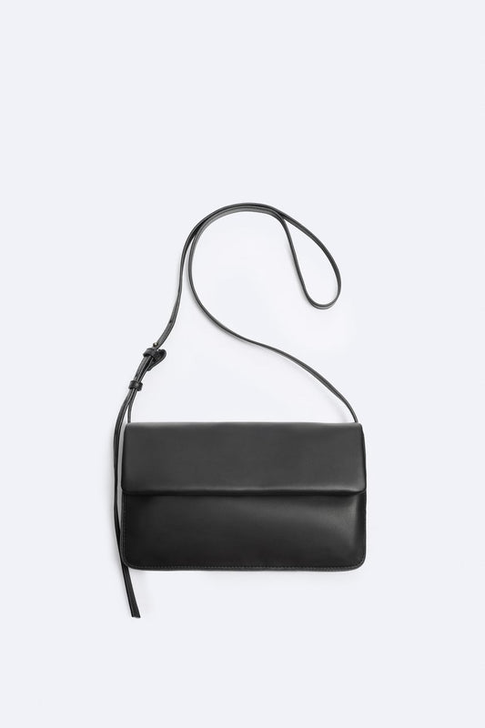 CROSSBODY BAG WITH FOLDOVER FLAP