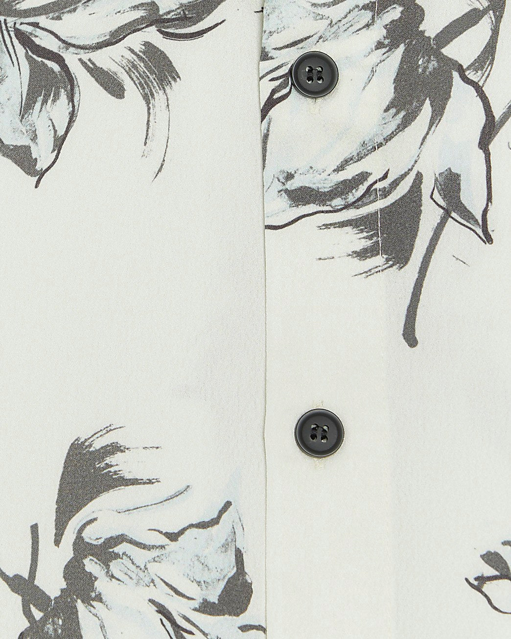 WHITE REGULAR FIT FLORAL SHORT SLEEVE SHIRT