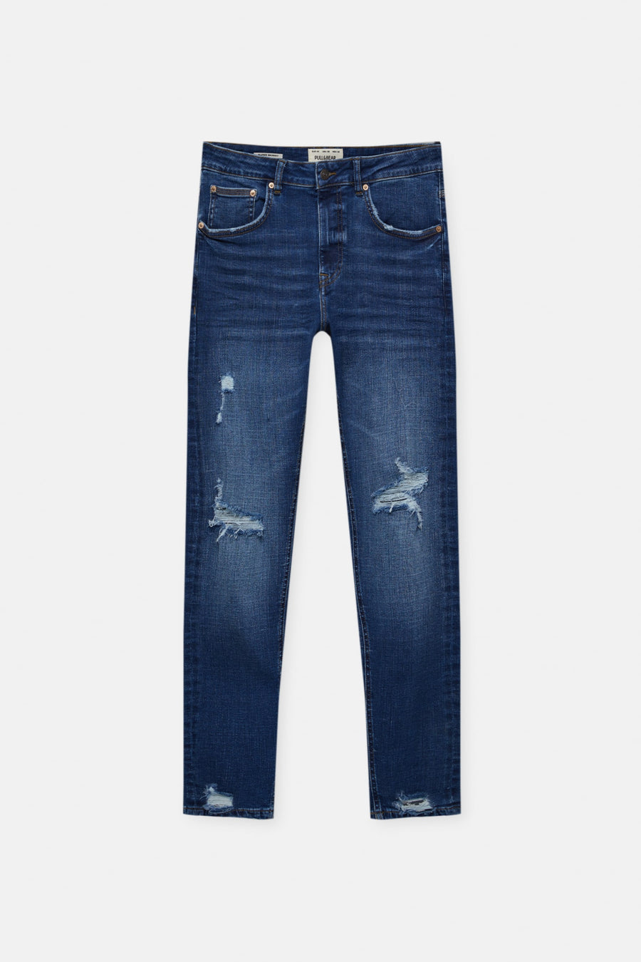 RIPPED SUPER SKINNY JEANS