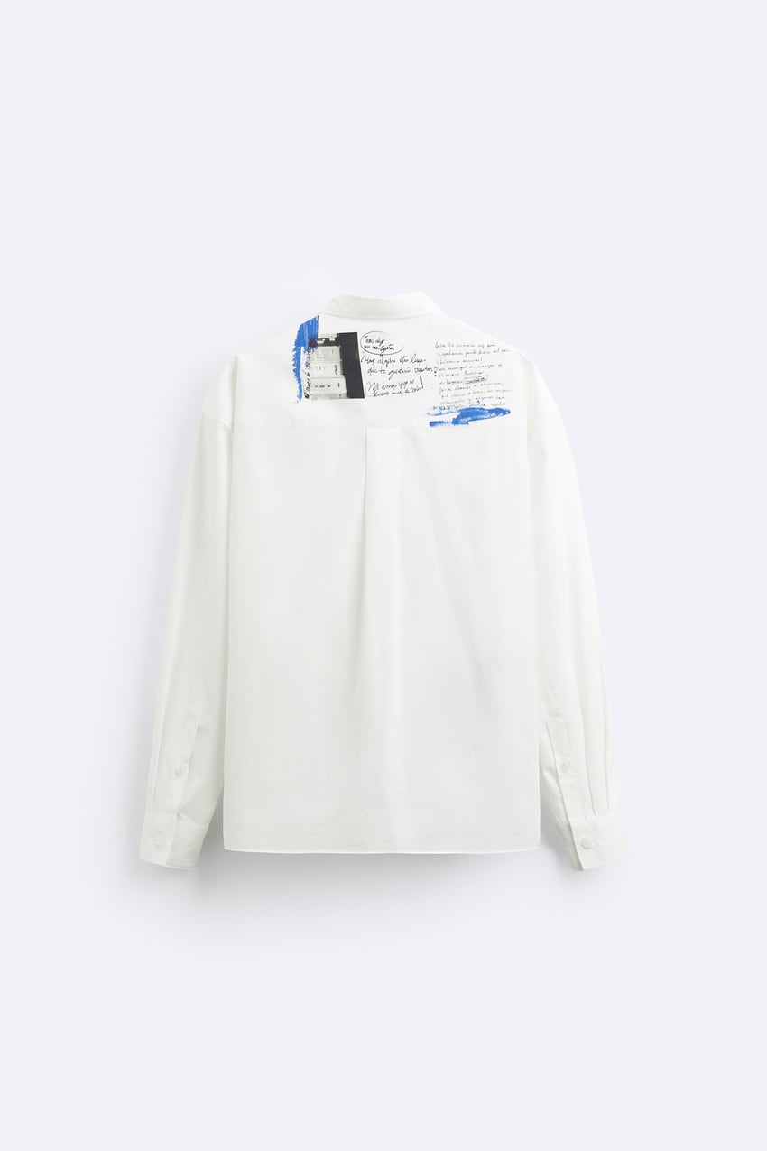 SLOGAN PRINT SHIRT