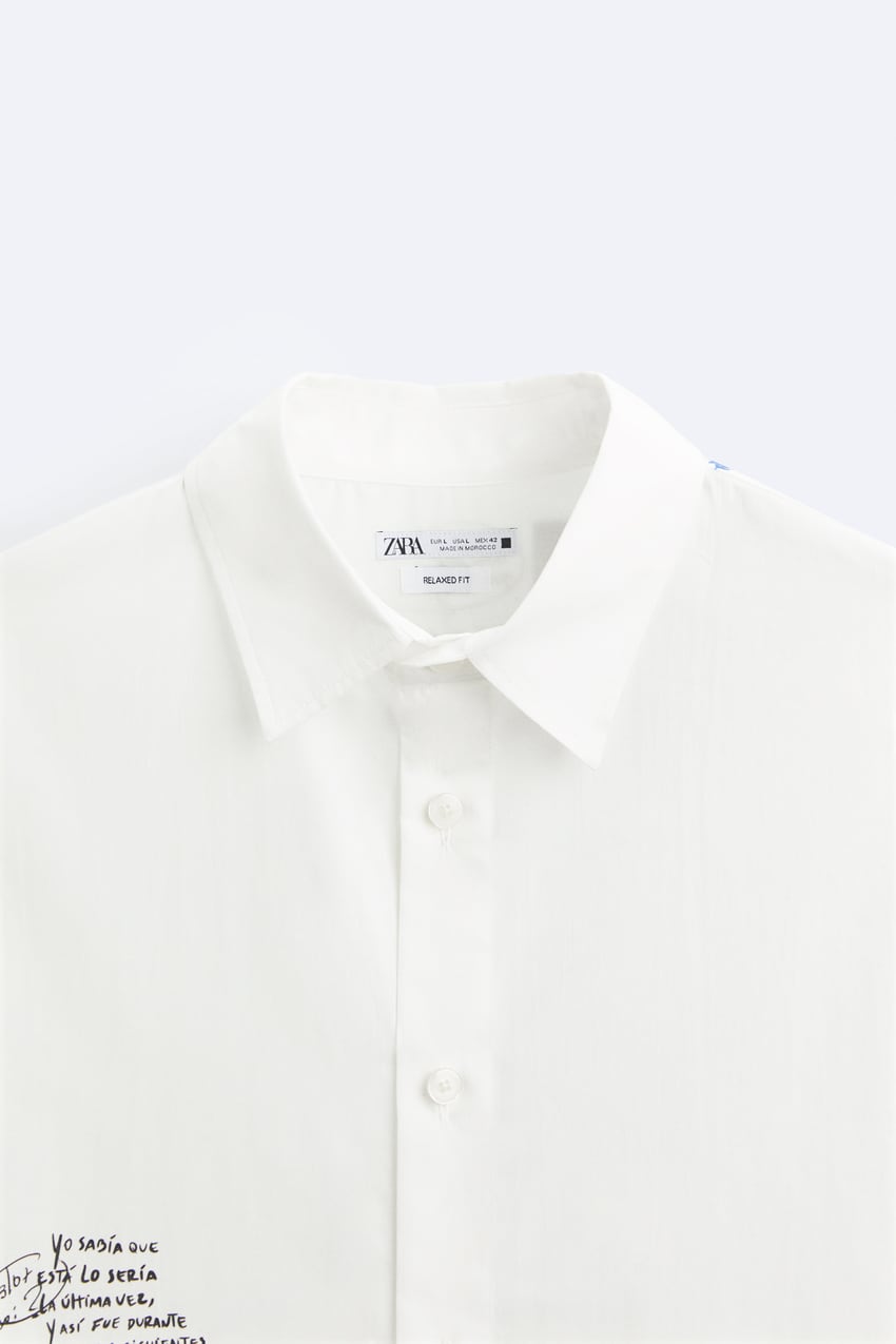 SLOGAN PRINT SHIRT
