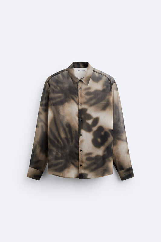 TIE-DYE PRINT SHIRT