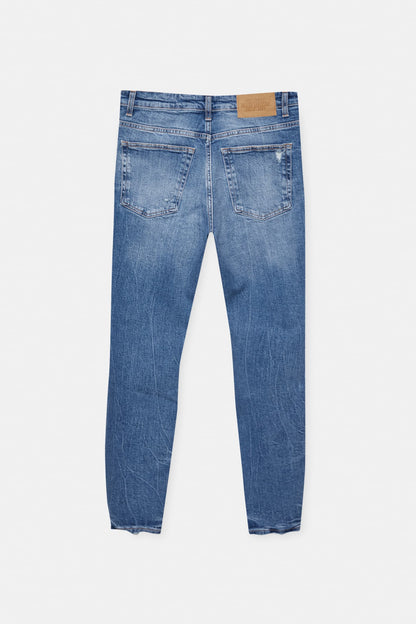 PREMIUM RIPPED SKINNY FIT JEANS