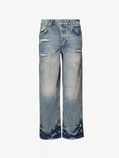 R3 DIST BAGGY FIT DENIM JEANS