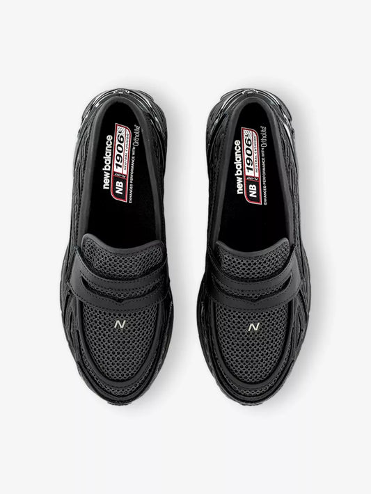 1906L LEATHER AND MESH LOAFERS