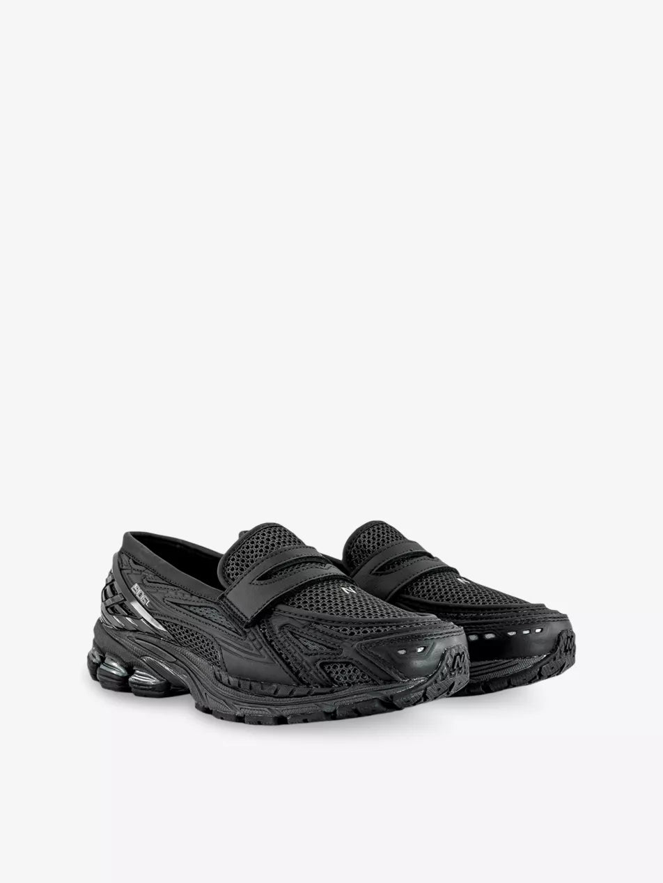 1906L LEATHER AND MESH LOAFERS