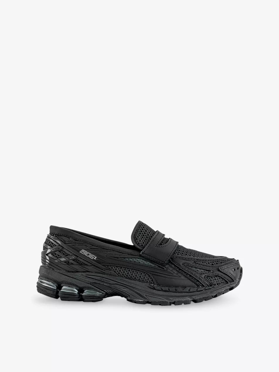 1906L LEATHER AND MESH LOAFERS