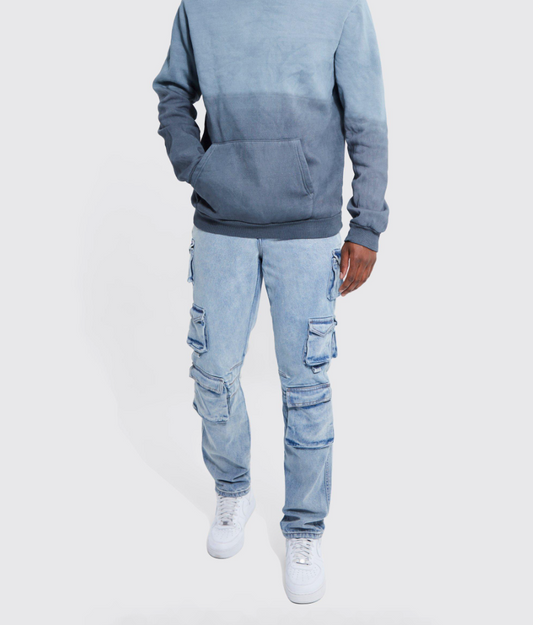TALL STRAIGHT LEG MULTI POCKET CARGO JEAN