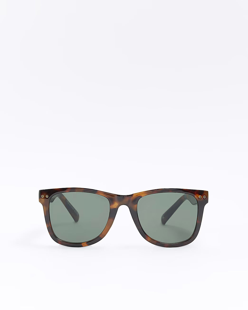BROWN TORTOISE SHELL SQUARE SUNGLASSES