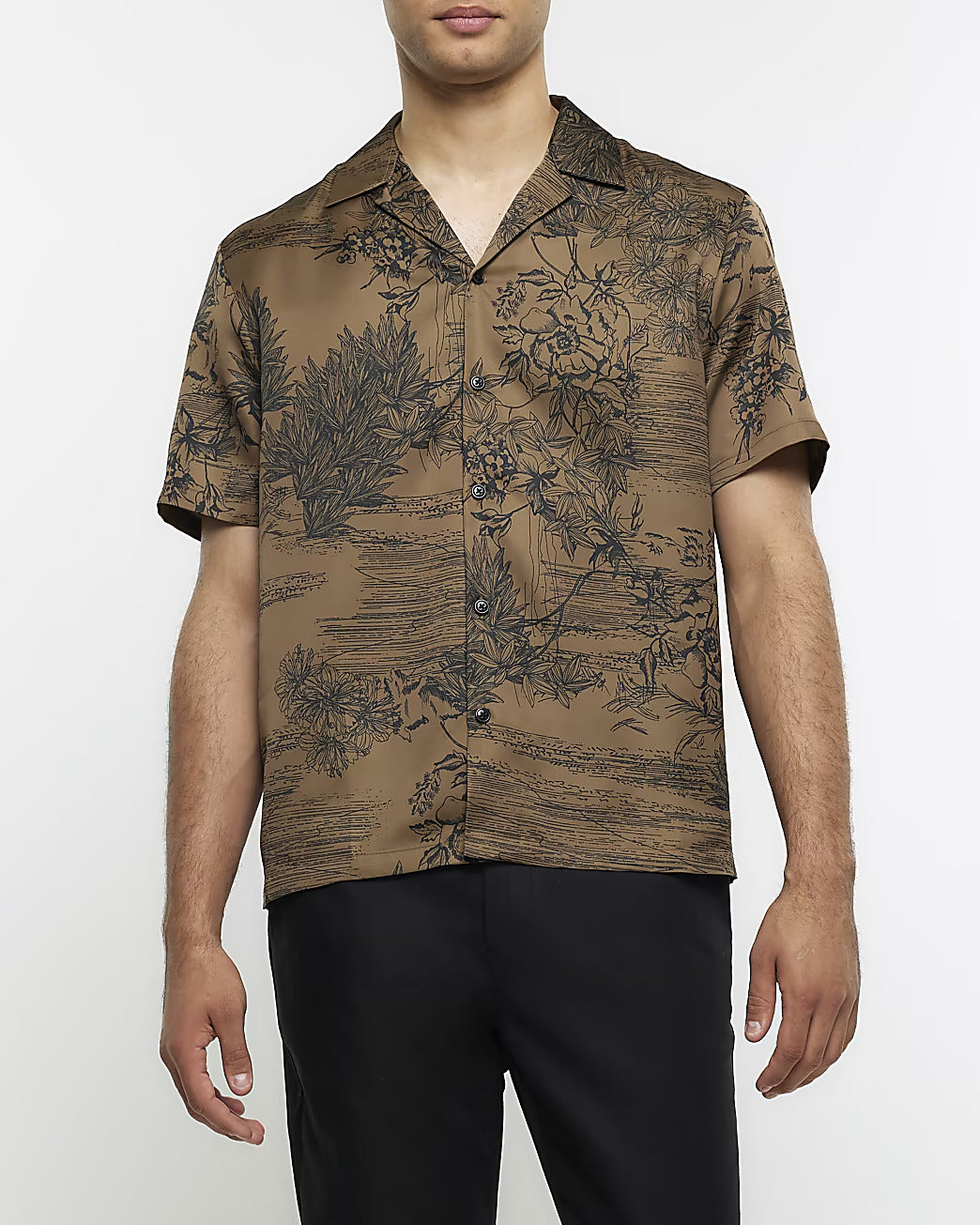 REGULAR FIT FLORAL SHIRT