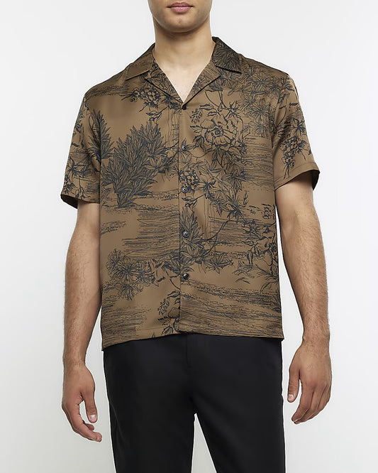 REGULAR FIT FLORAL SHIRT