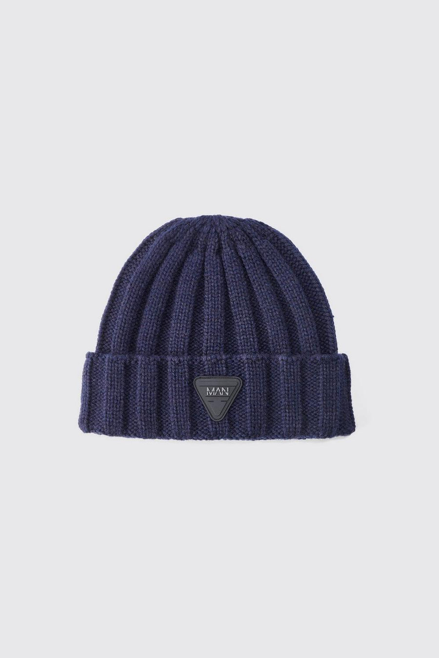 RUBBER BRANDED CHUNKY BEANIE