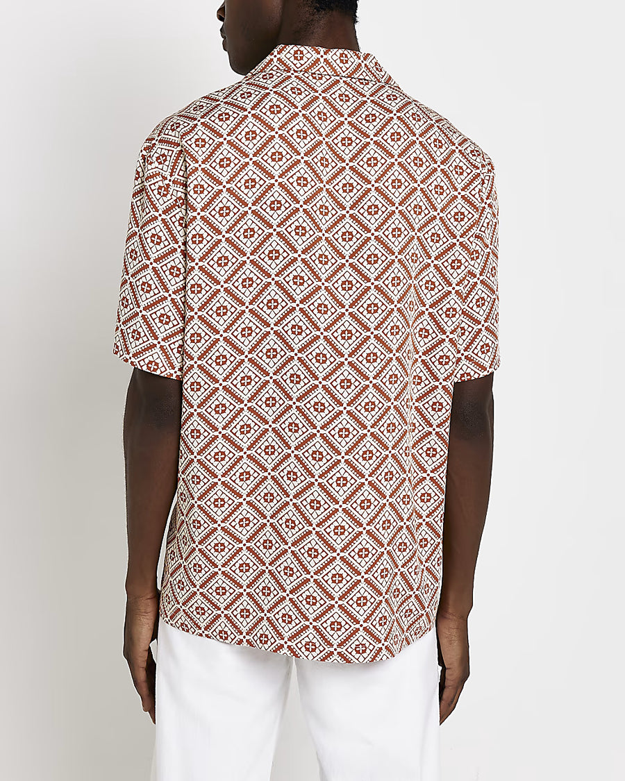 REGULAR FIT PRINT REVERE SHIRT