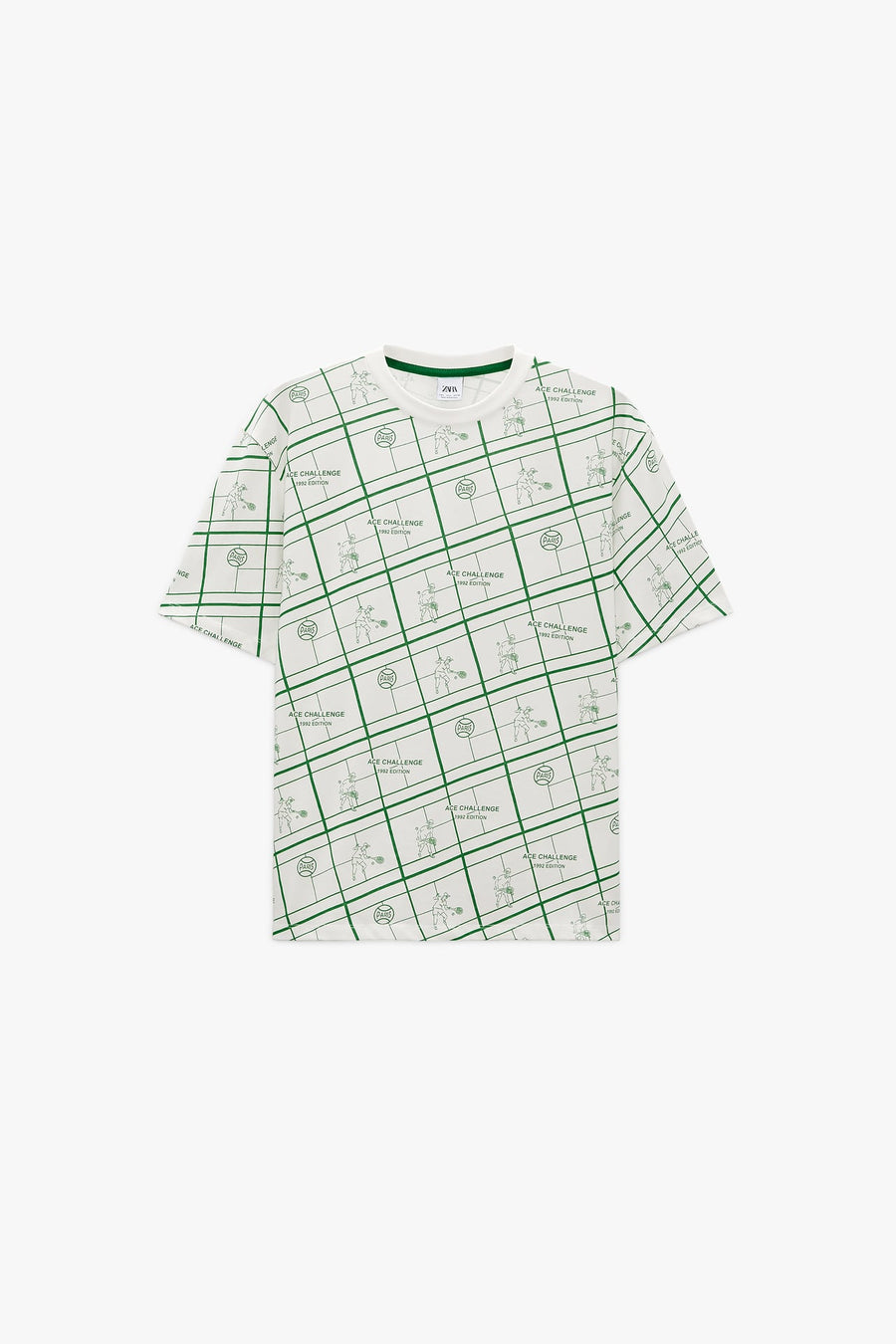 TENNIS PRINT T-SHIRT