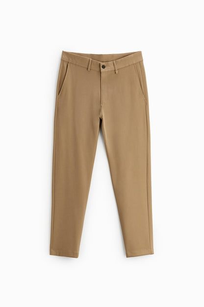 TEXTURED COMFORT TROUSERS