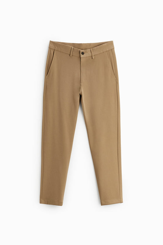 TEXTURED COMFORT TROUSERS