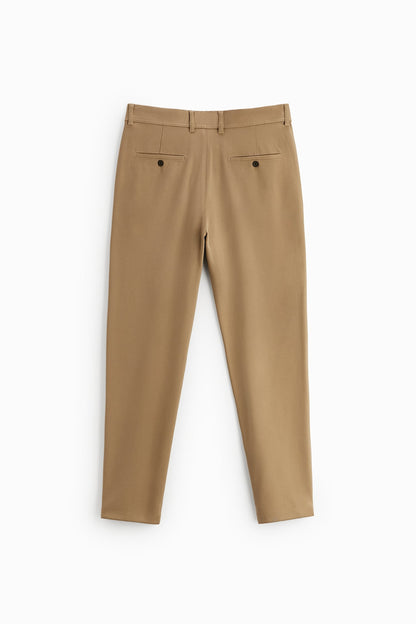 TEXTURED COMFORT TROUSERS