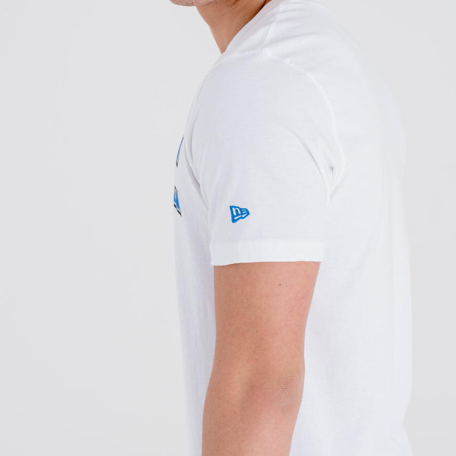 ORLANDO MAGIC NBA TEAM LOGO WHITE T-SHIRT