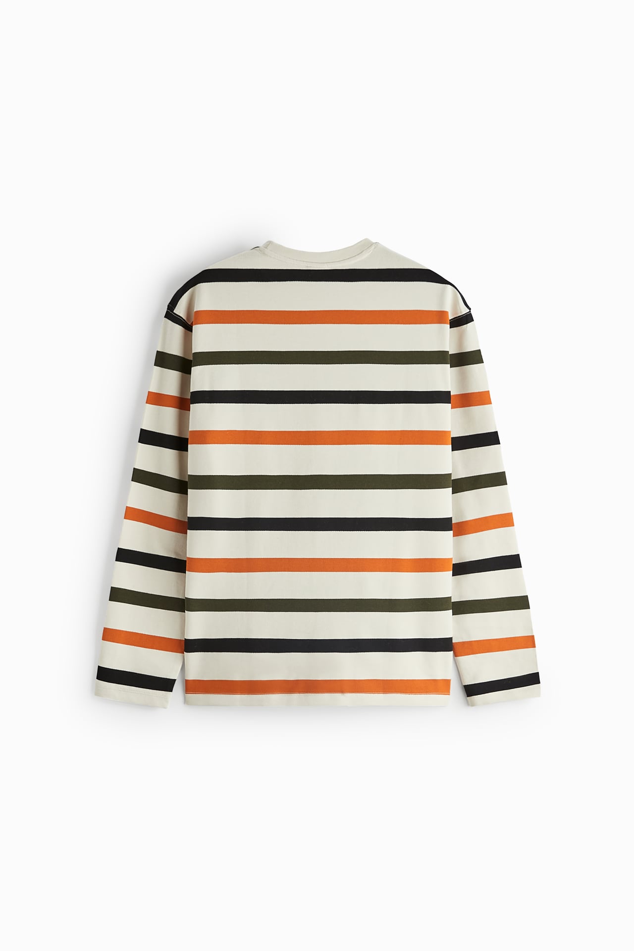 STRIPED LIGHTWEIGHT SWEATSHIRT
